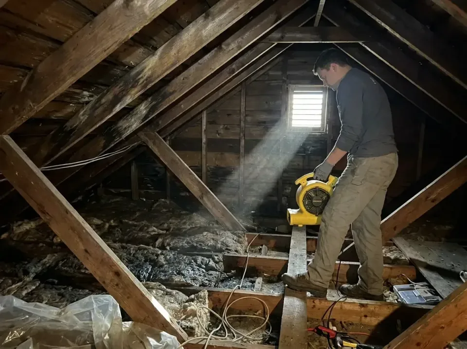 attic-water-damage-drying-proc-007 — frequently asked questions, Emergency Water Extraction & 24/7 Flood Response in Pearl R…